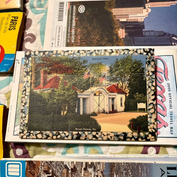 Huge Vtg Lot 71 Gas Oil Tourist Maps Guides Brochures US International 50s 60s - Picture 10 of 11